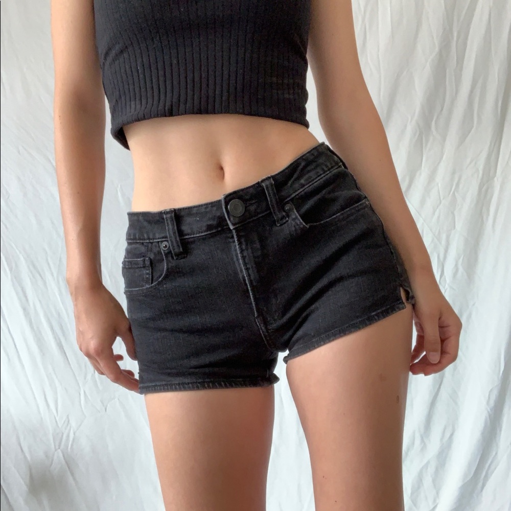 Black American Eagle shorts